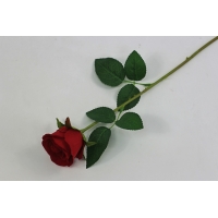 Одиночная роза бутон барх.Н=54см.(О357)