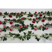 Лиана с розами L=115 см. (З376)
