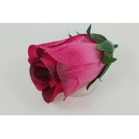 Голова бутона розы атласная. Н=7 см. (Г408)