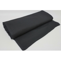 Ткань х/б черная, ширина 80 см.(Т001)