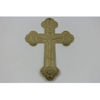 Крест пластмассовый Православный, 300х210 мм. (М795)